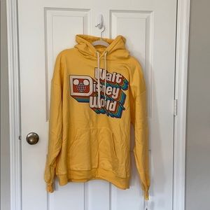 Walt Disney World yellow sweatshirt